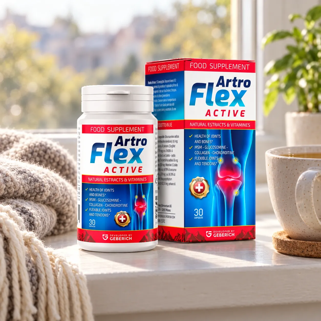 ArtroFlex Active — el envase en el día a día