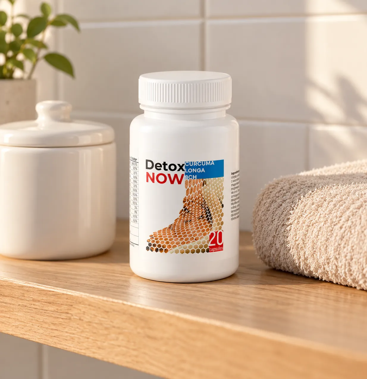 Detox Now — el envase en el día a día