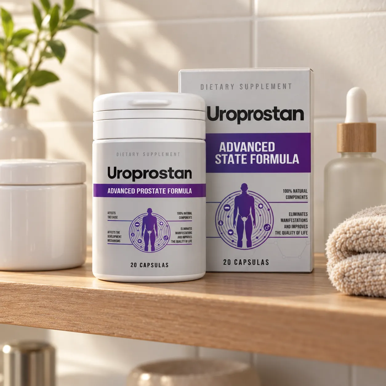 Uroprostan — el envase en el día a día