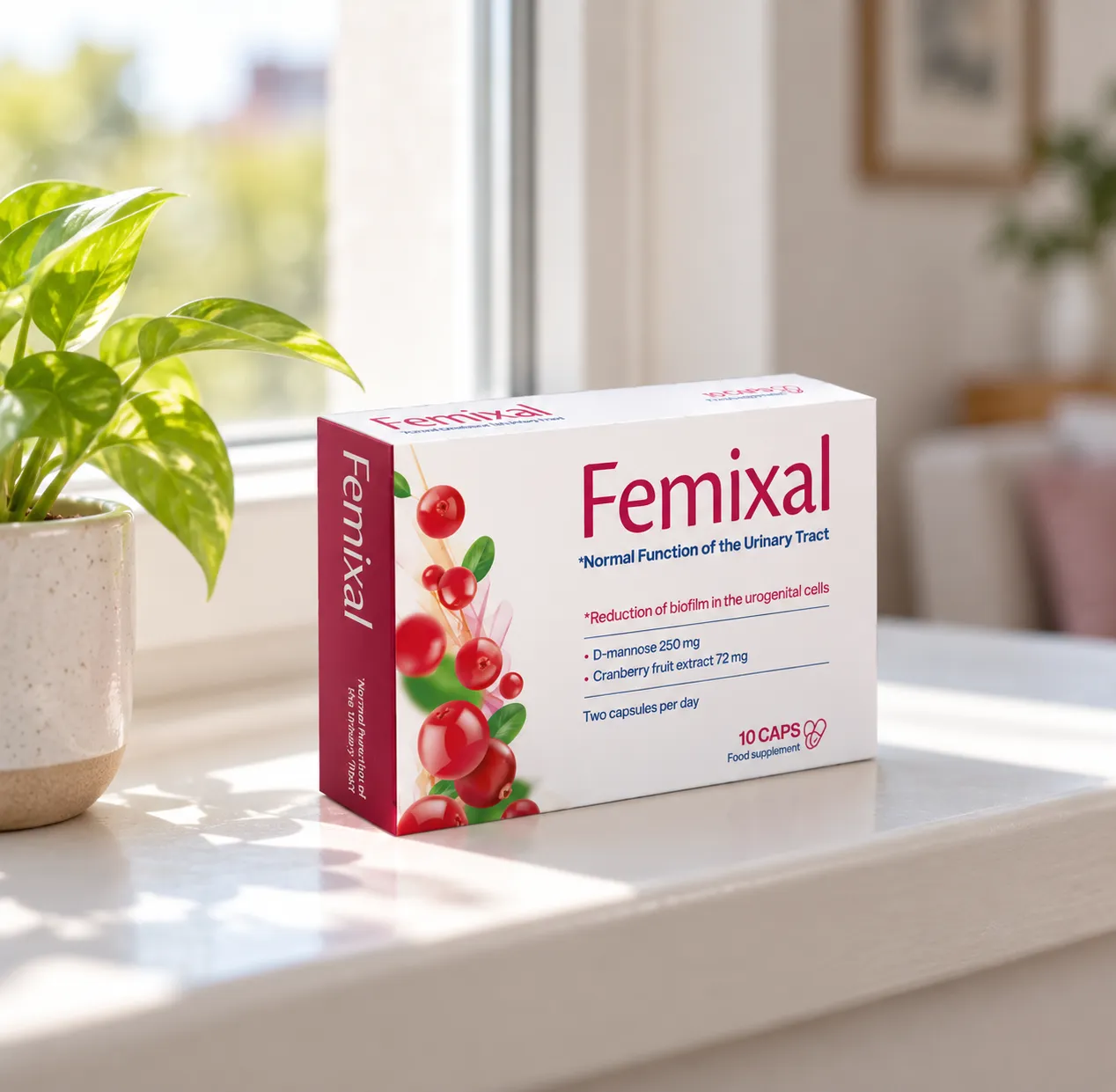 Femixal — el envase en el día a día