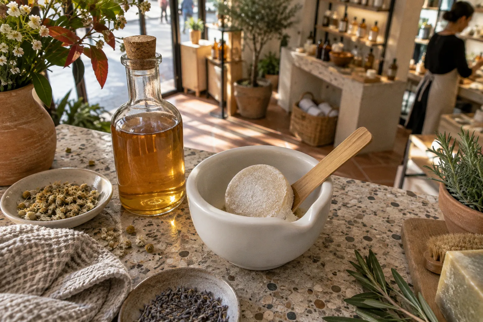 Residuos de cal en el cabello: solución rápida tras el lavado